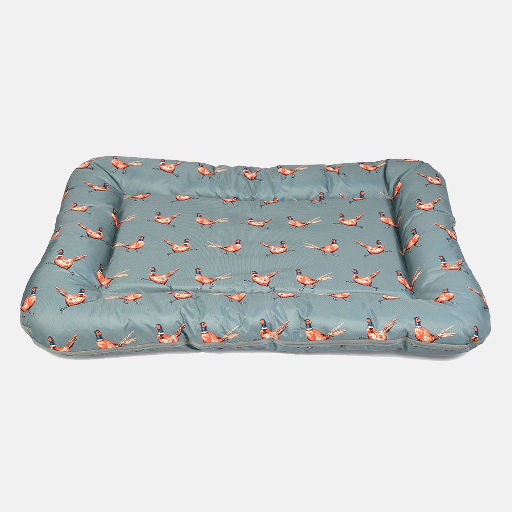 House of Paws Water Resistant Crate Mat - Pheasant - Large