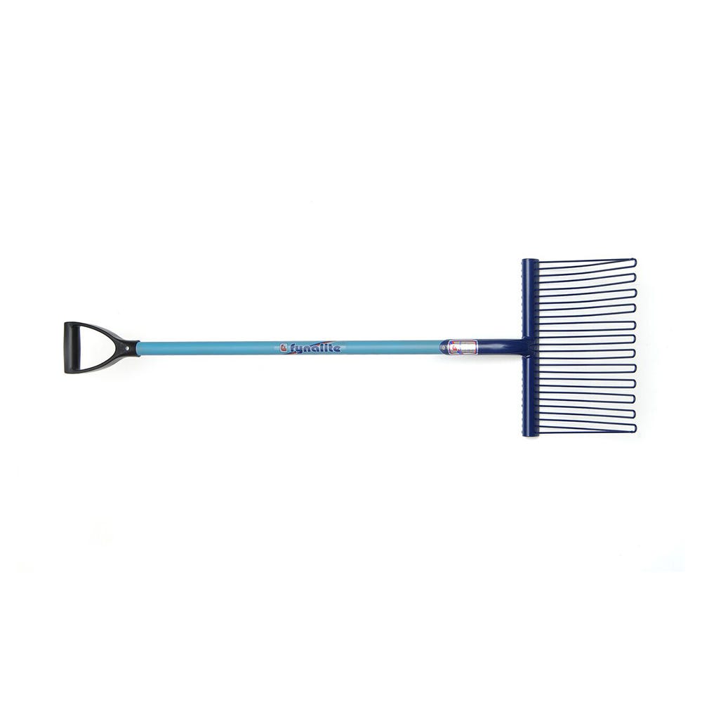 Fyna-Lite Pellet Master Stable Fork - D Grip Wooden Handle (WPD) - 100cm