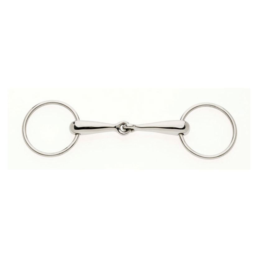 Thin German Hollow Mouth Loose Ring Snaffle