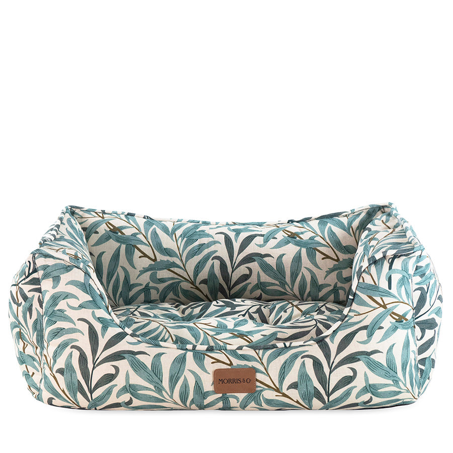 Morris & Co Willow Boughs Print Square Bed
