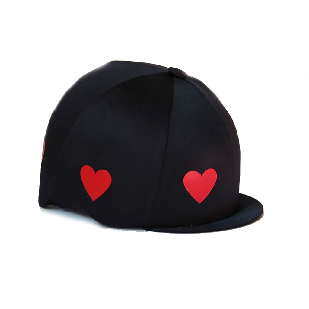 Capz Motif Cap Cover Lycra Heartz