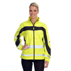 Equisafety Hi-Vis Lightweight Waterproof Jacket