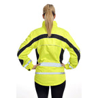 Equisafety Hi-Vis Lightweight Waterproof Jacket