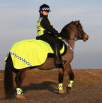 Equisafety Polite Hi-Vis Waterproof Wrap Around Rug