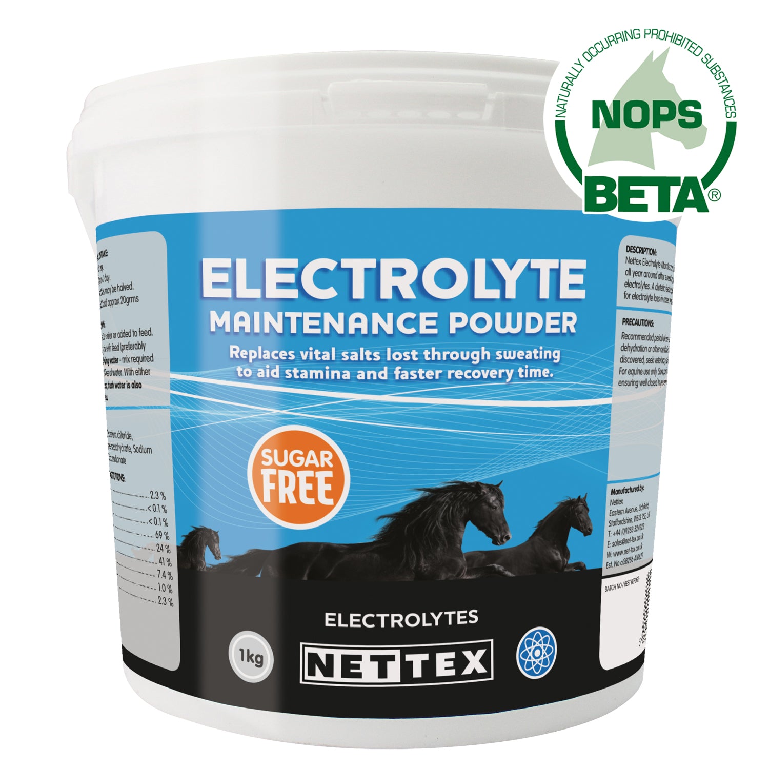 Nettex Equine Electrolyte Maintenance Powder