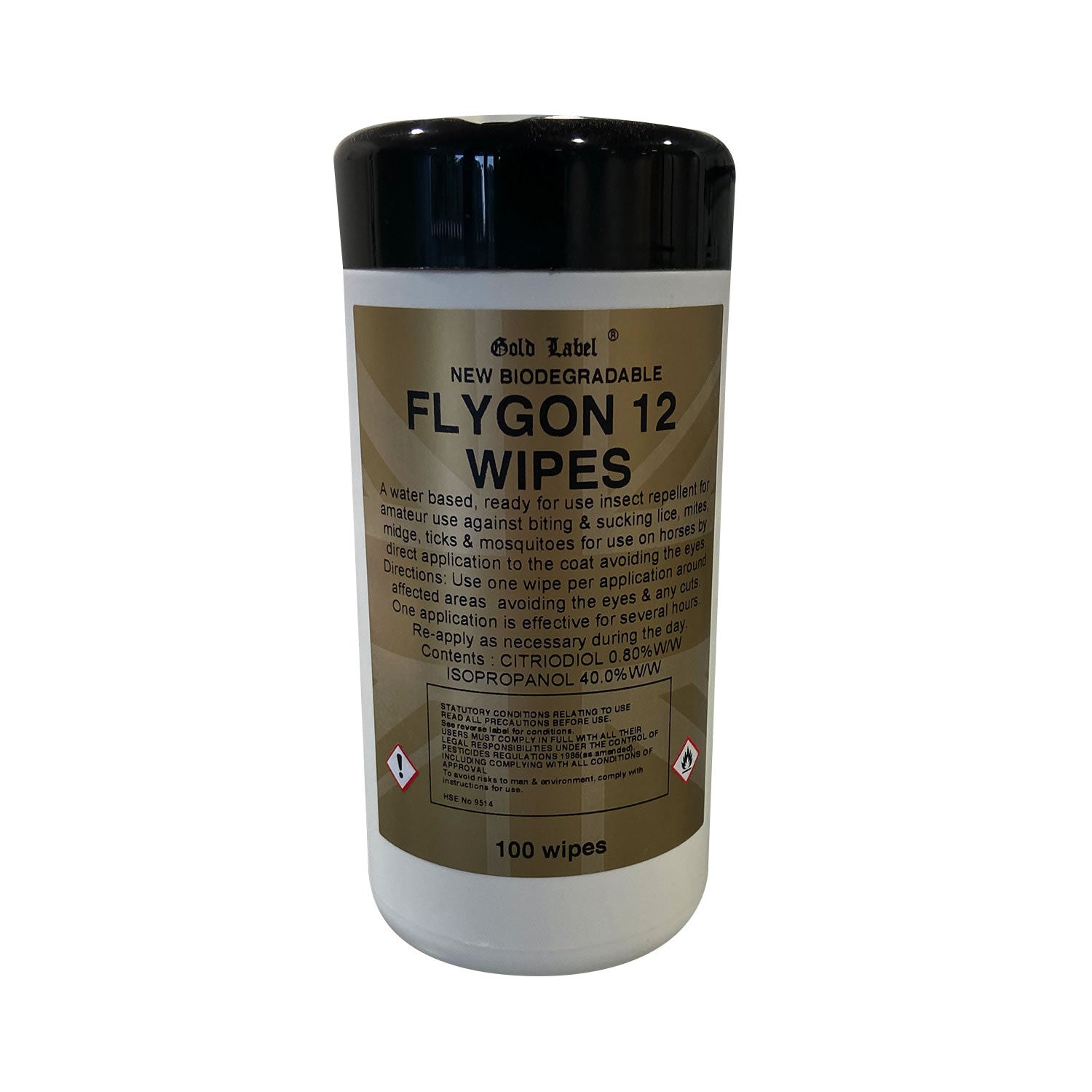Gold Label Flygon 12 Wipes