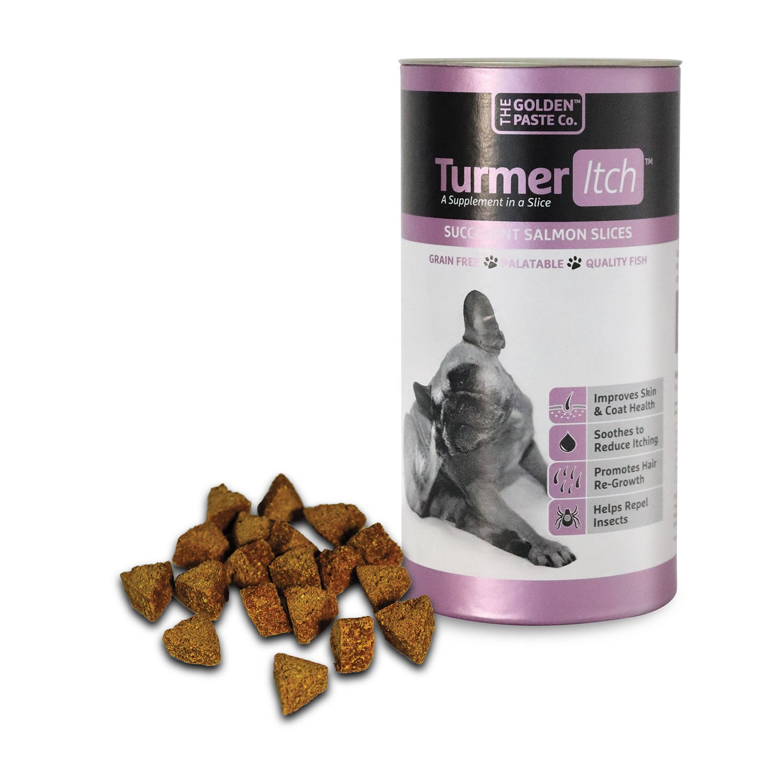 Golden Paste Company Turmeritch Salmon Slices For Dogs