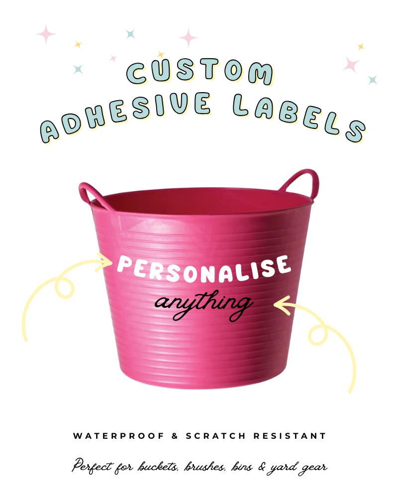 Four Hills Equestrian Custom Adhesive Letters