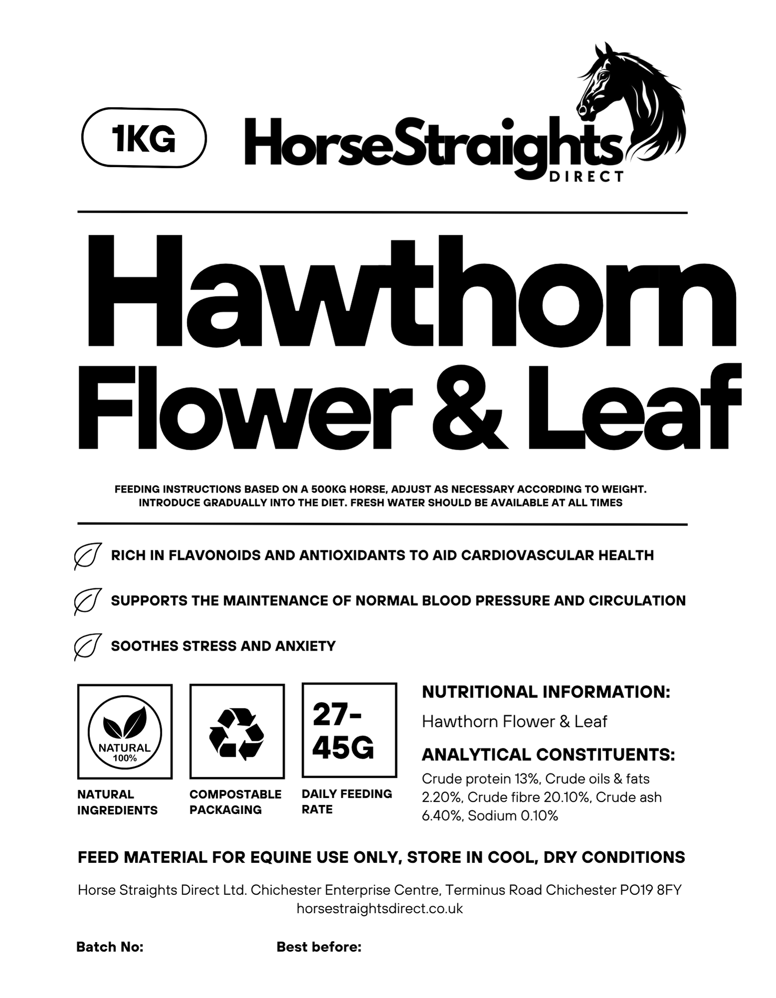 HSD Hawthorn Flower & Leaf