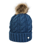Hy Equestrian Melrose Cable Knit Bobble Hat