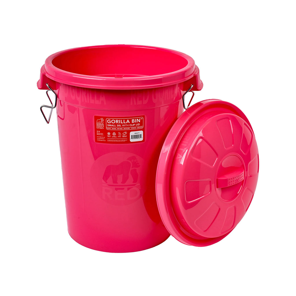 red-gorilla-bin-with-clip-lid-30-lt