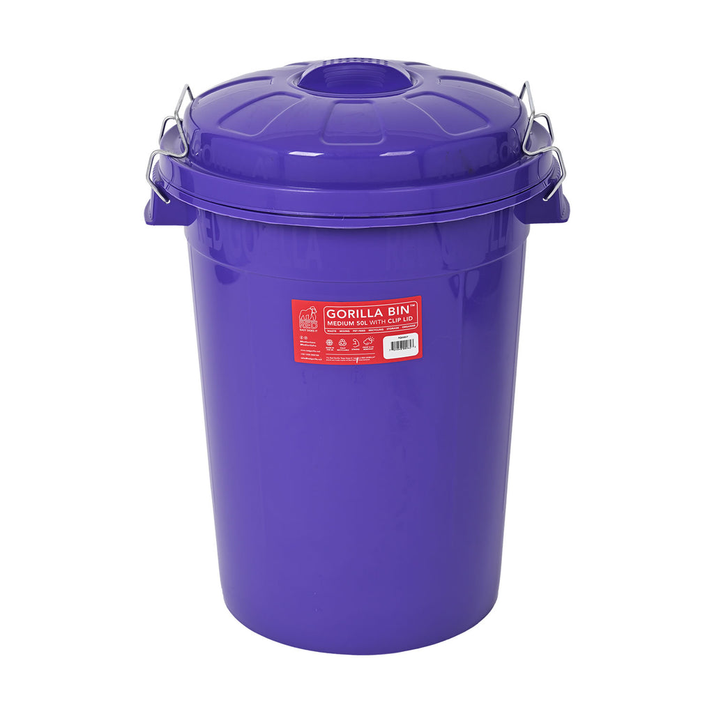 red-gorilla-bin-with-clip-lid-50-lt
