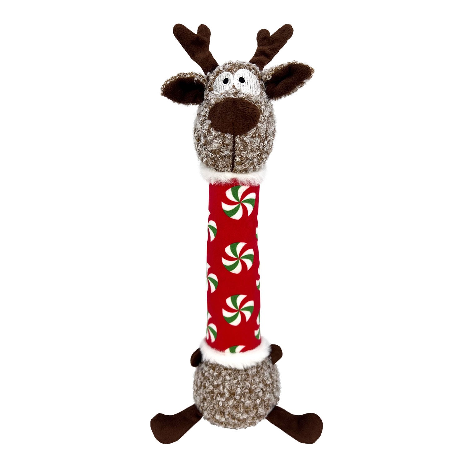 Kong Holiday Shakers Luvs Reindeer Grey