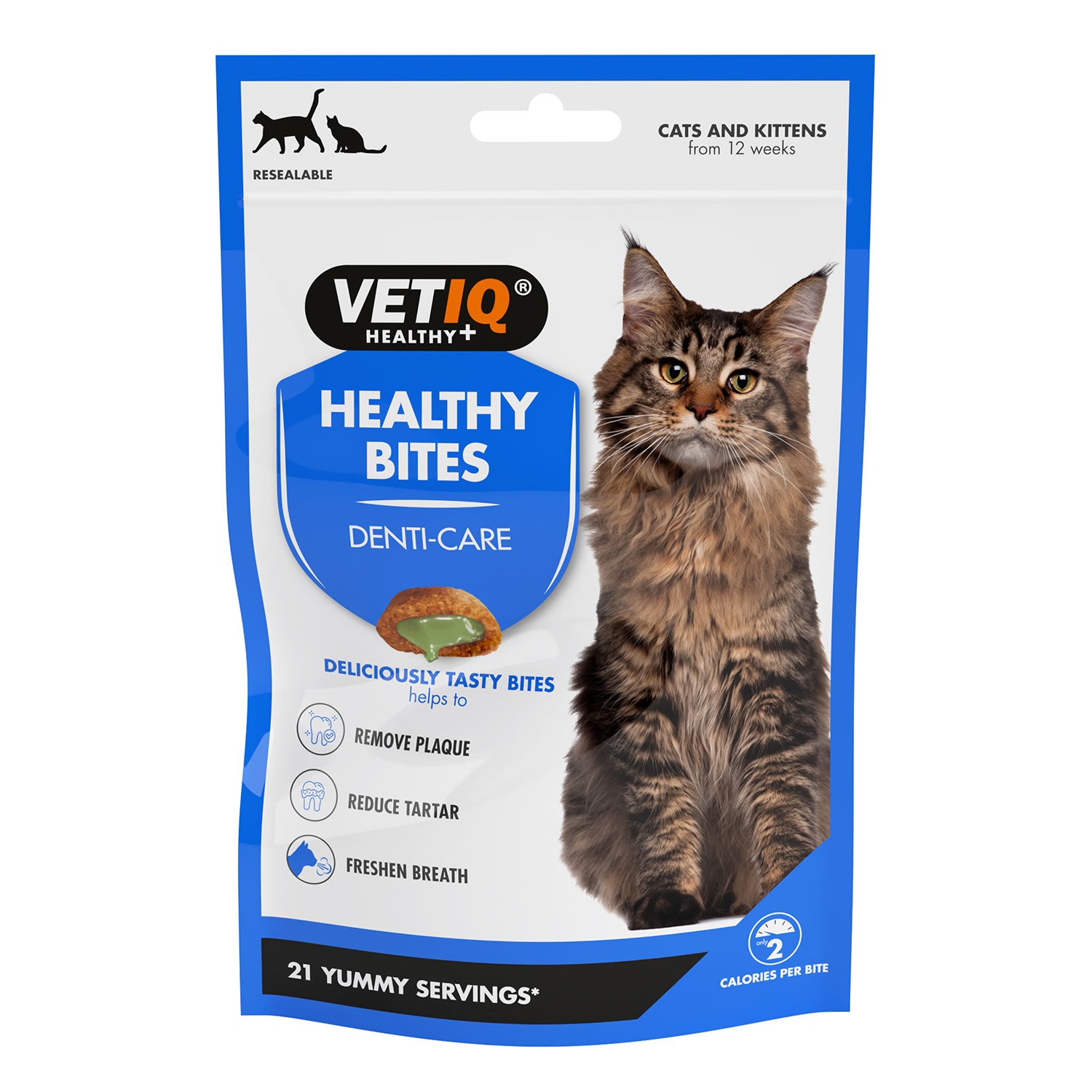 Vetiq Healthy Bites Denti-Care For Cats & Kittens