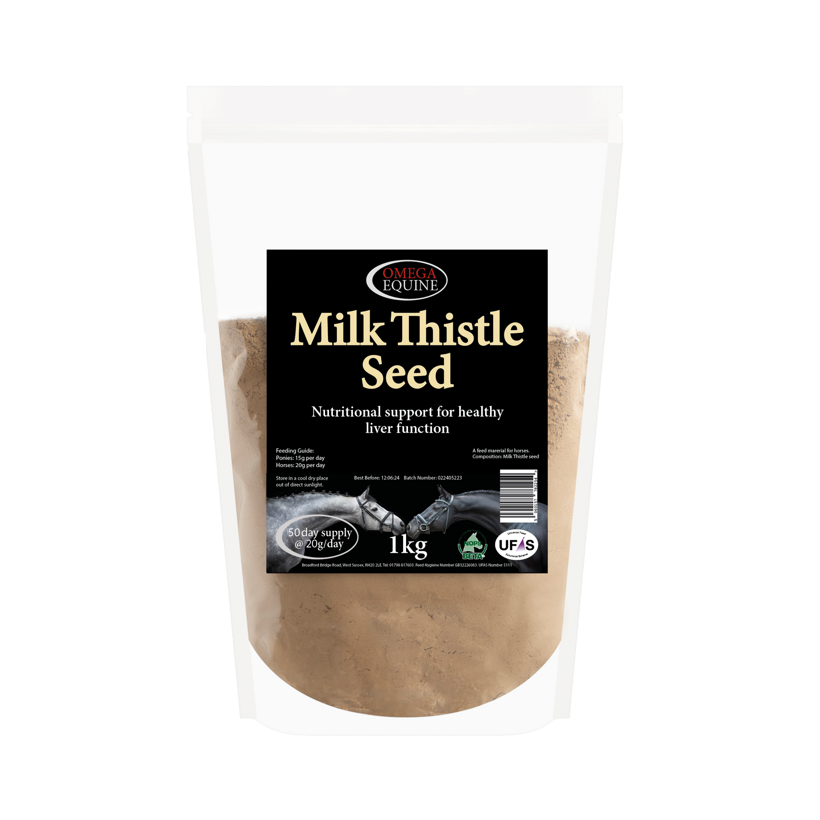 Omega Equine Milk Thistle