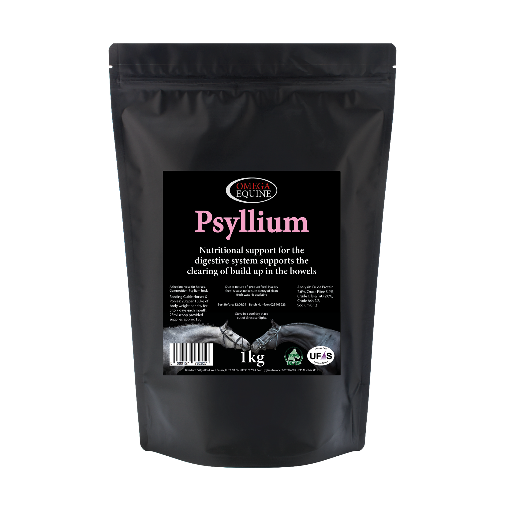 Omega Equine Psyllium