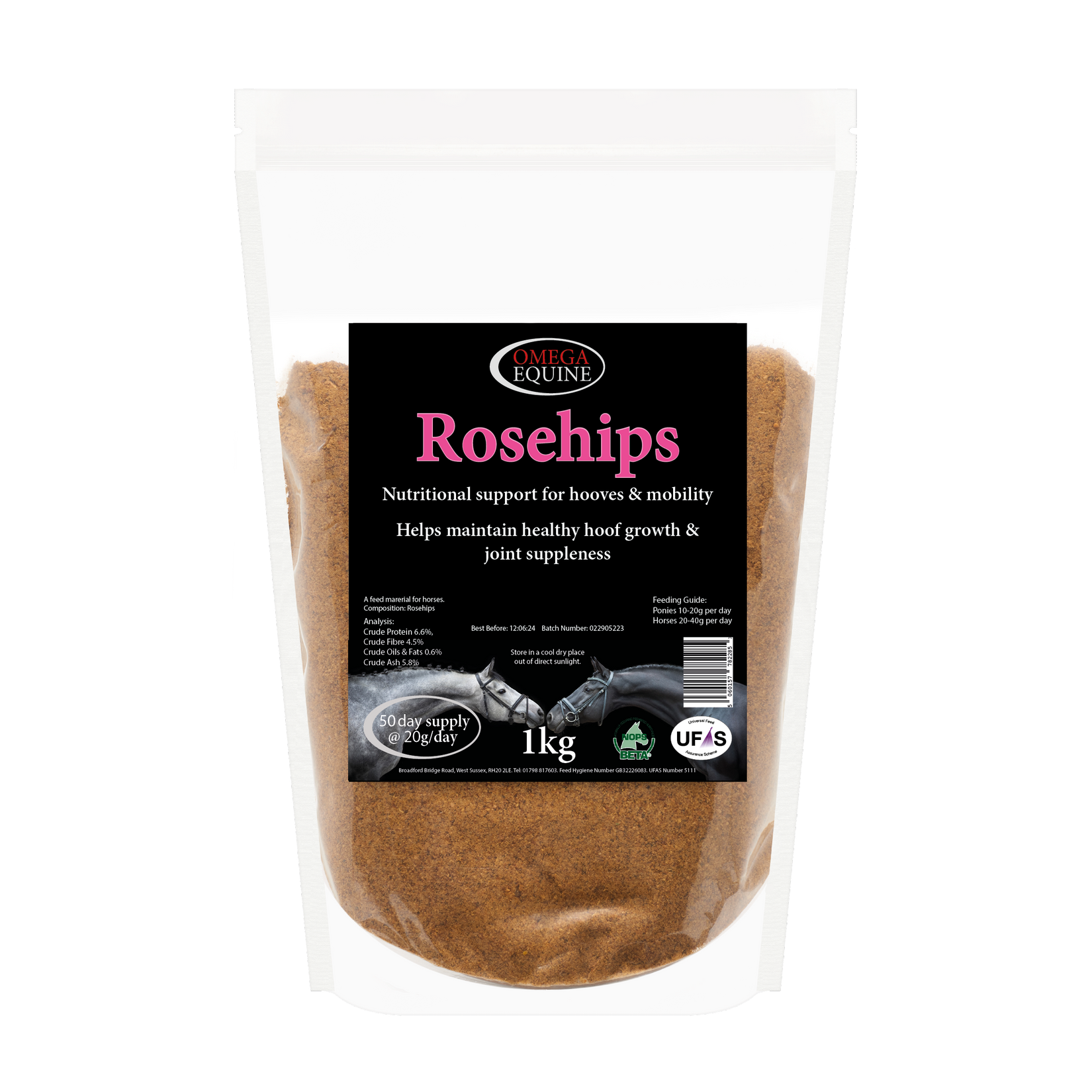 Omega Equine Rosehips