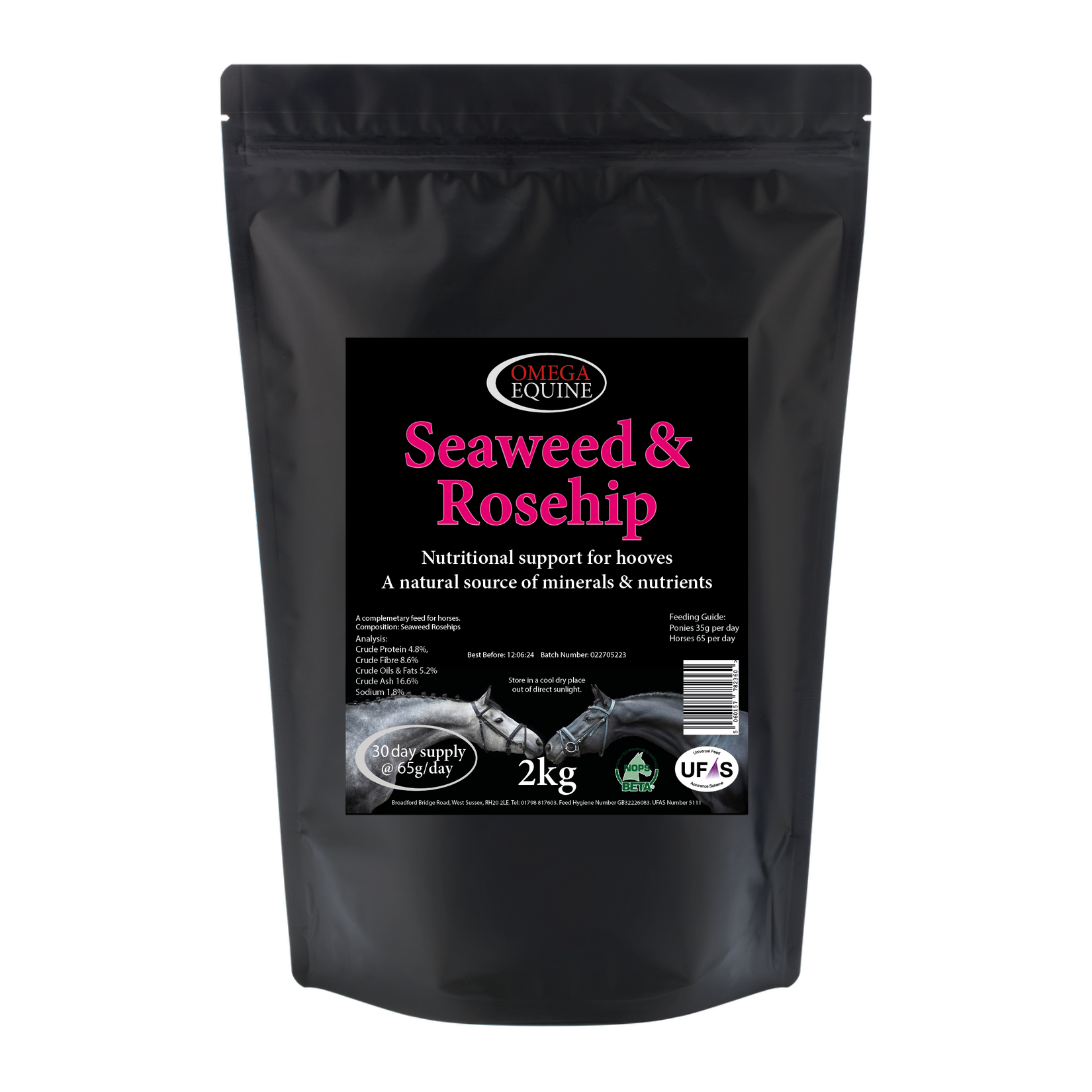 Omega Equine Seaweed + Rosehips