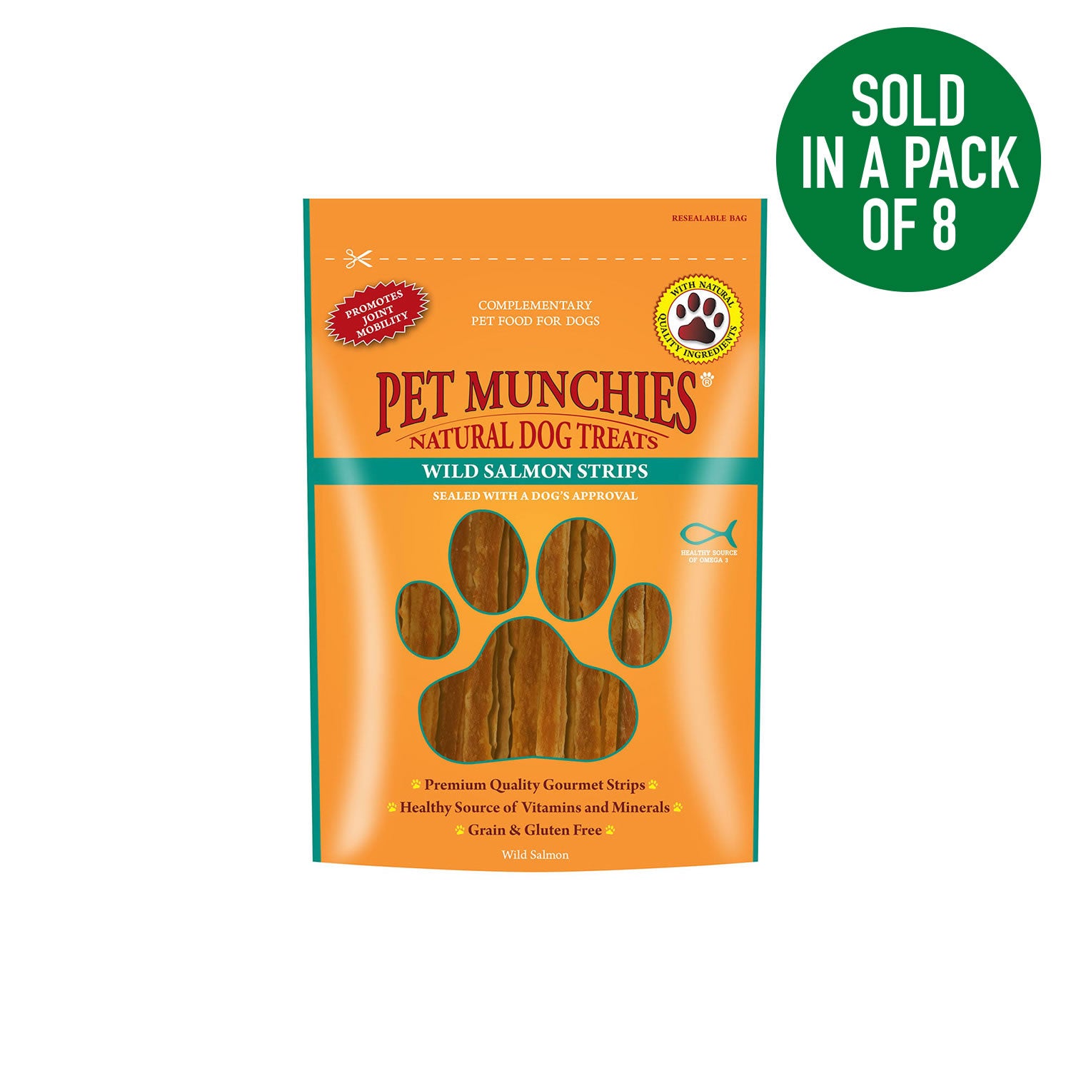 Pet Munchies Wild Salmon Strips