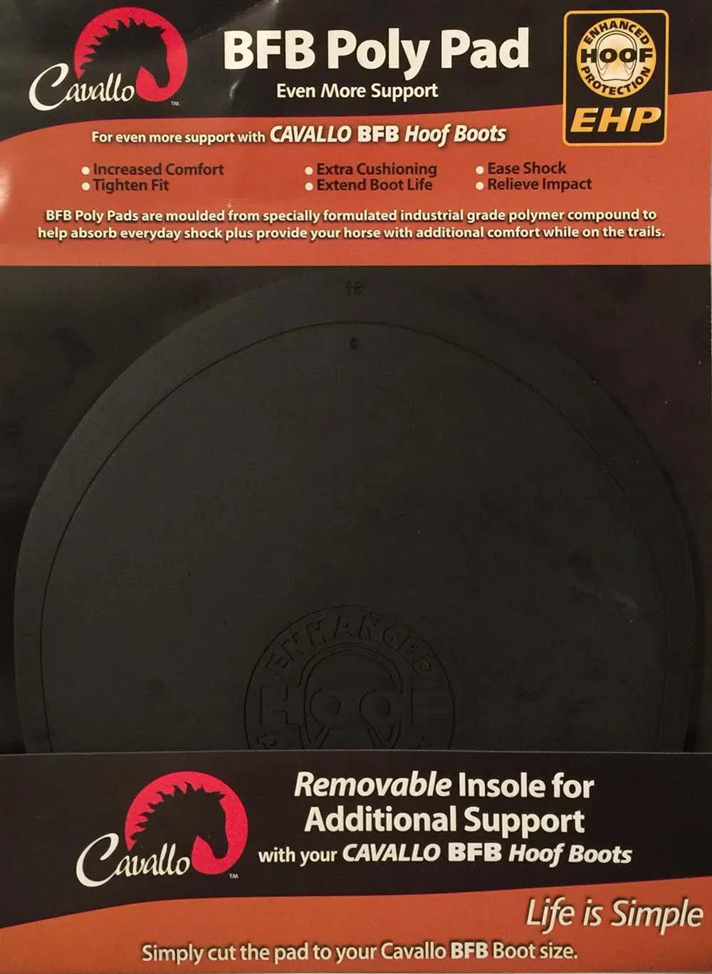 Cavallo Big Foot Boot Hoof Pad