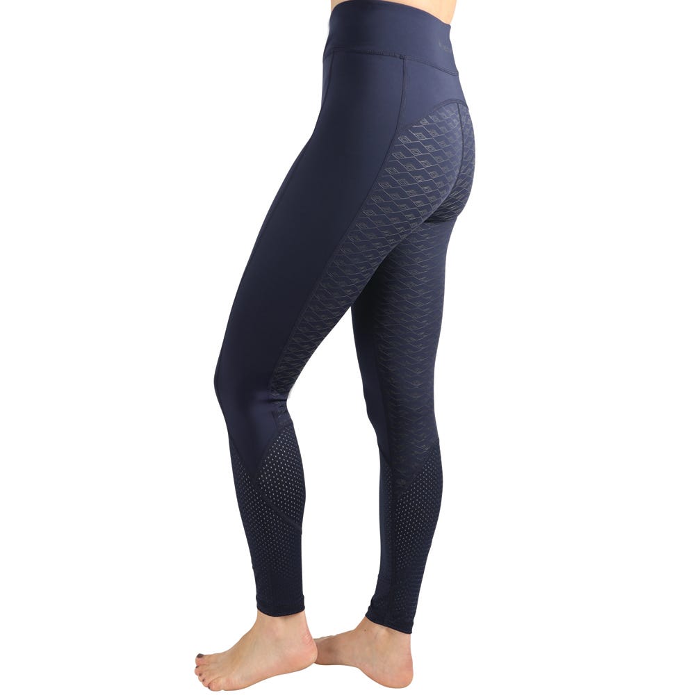 Hy Equestrian Fordwich Riding Tights - Navy - X Small