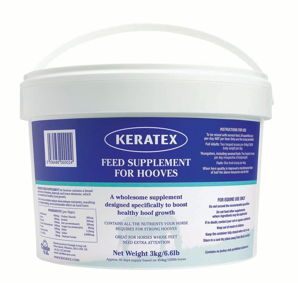 Keratex Feed Supplement For Hooves - 3kg
