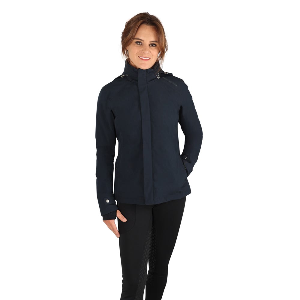 Hy Equestrian Elevate Waterproof Jacket - Navy - XX Large