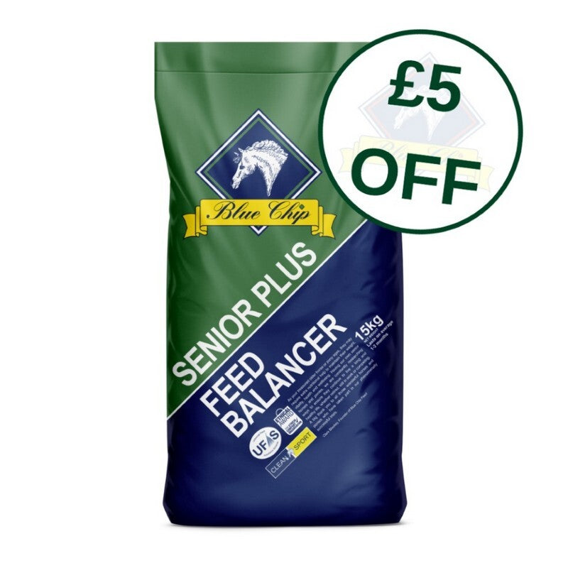 Blue Chip Senior Plus £5 Off 15 kg