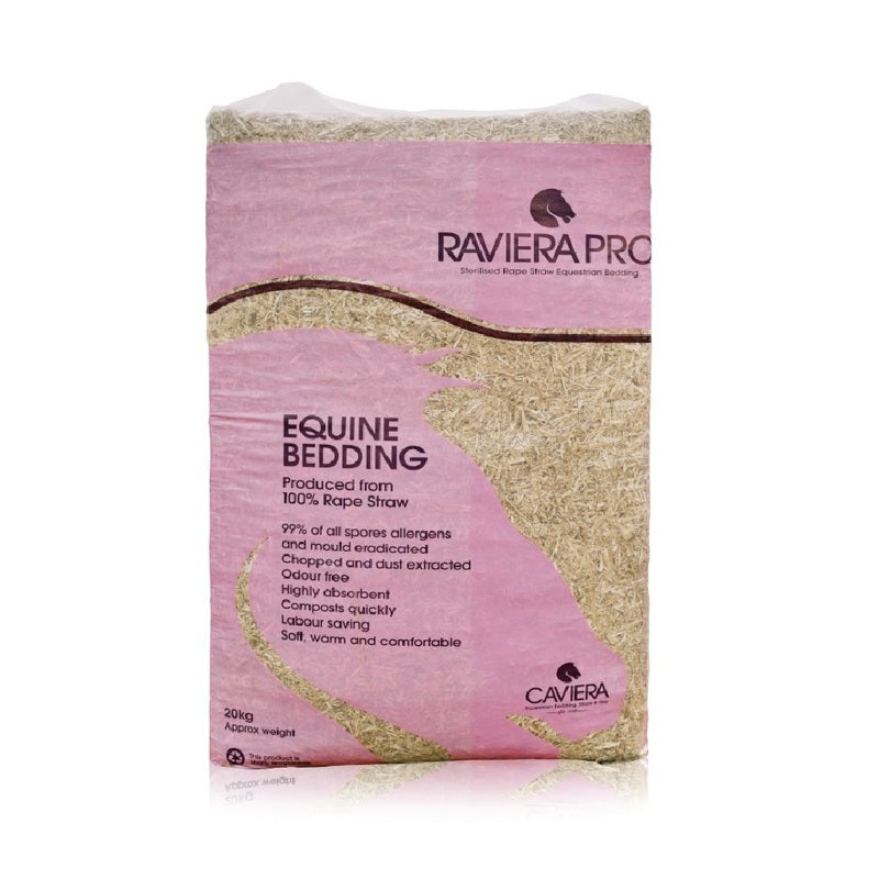 RavieraPro Sterilise Rape Straw Bed 20kg