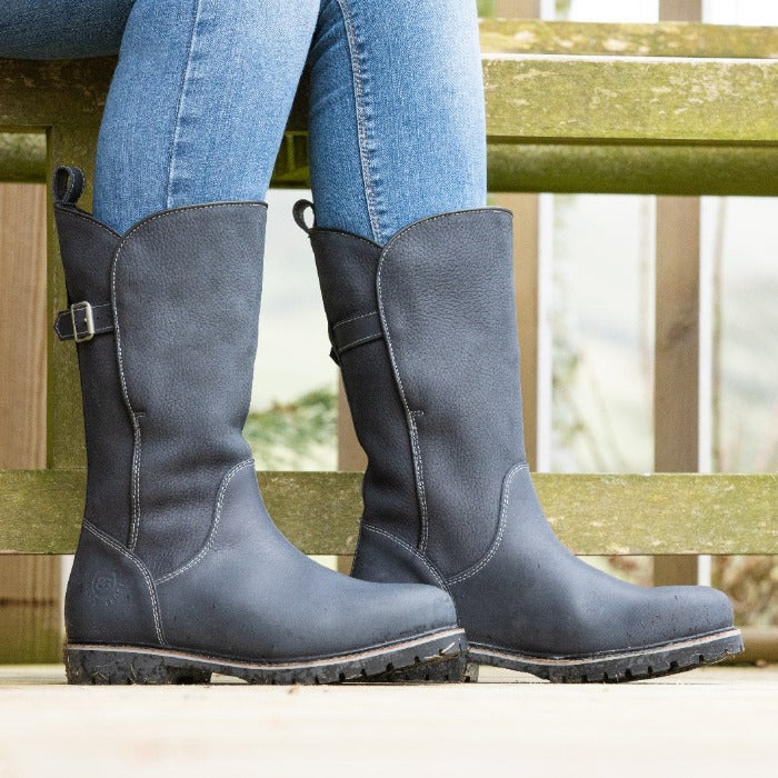 Bareback Footwear Quebec Waterproof Boots - Navy
