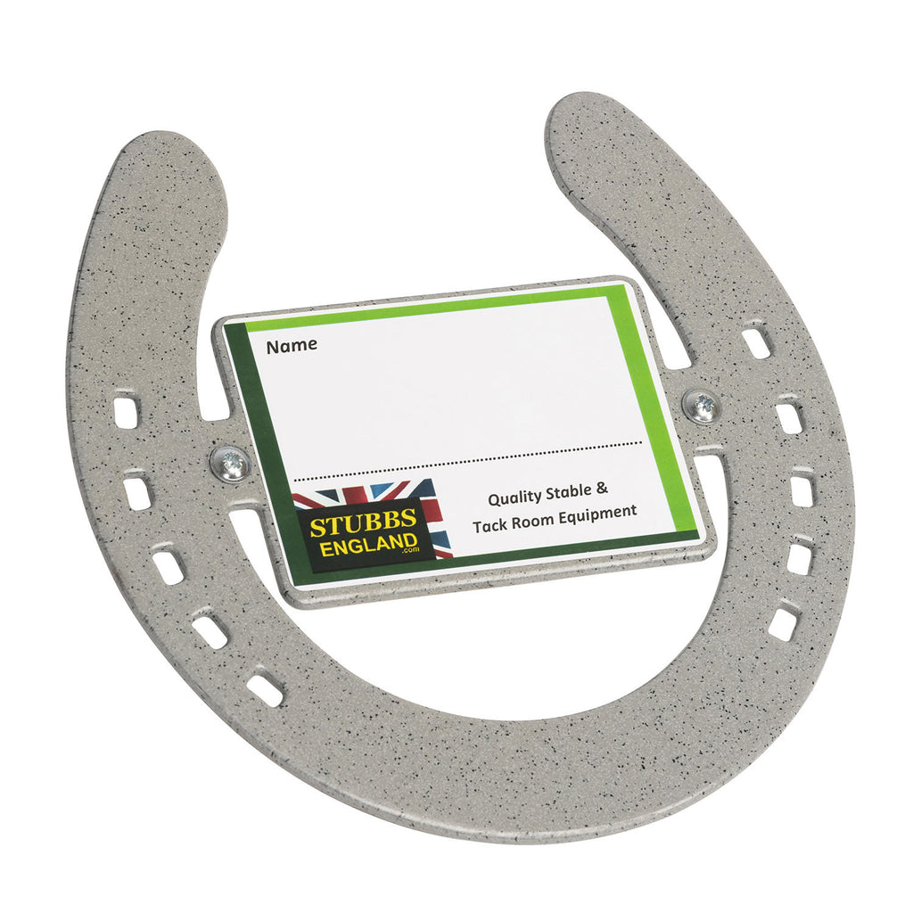 Stubbs Horseshoe With Name Plate