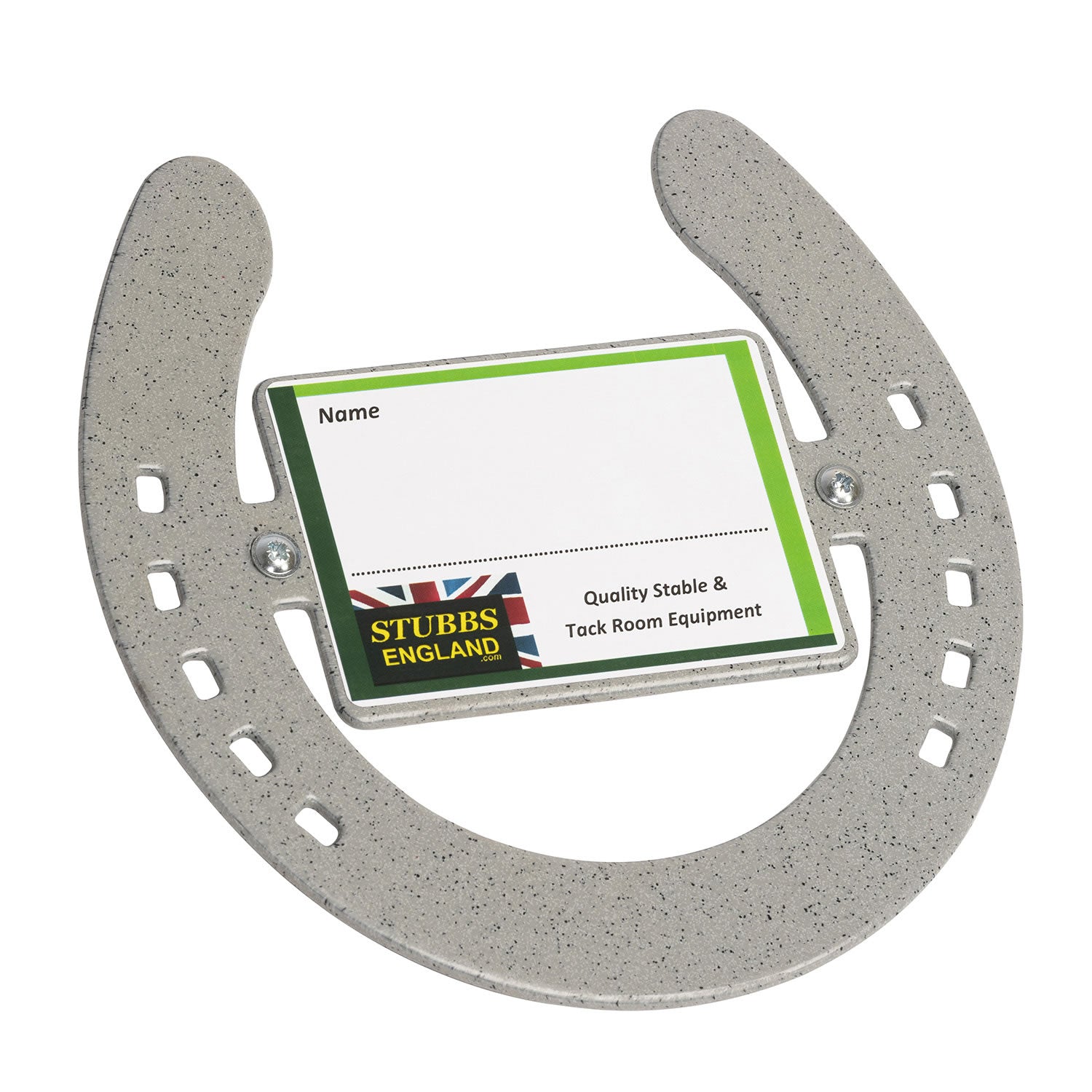 Stubbs Horseshoe With Name Plate
