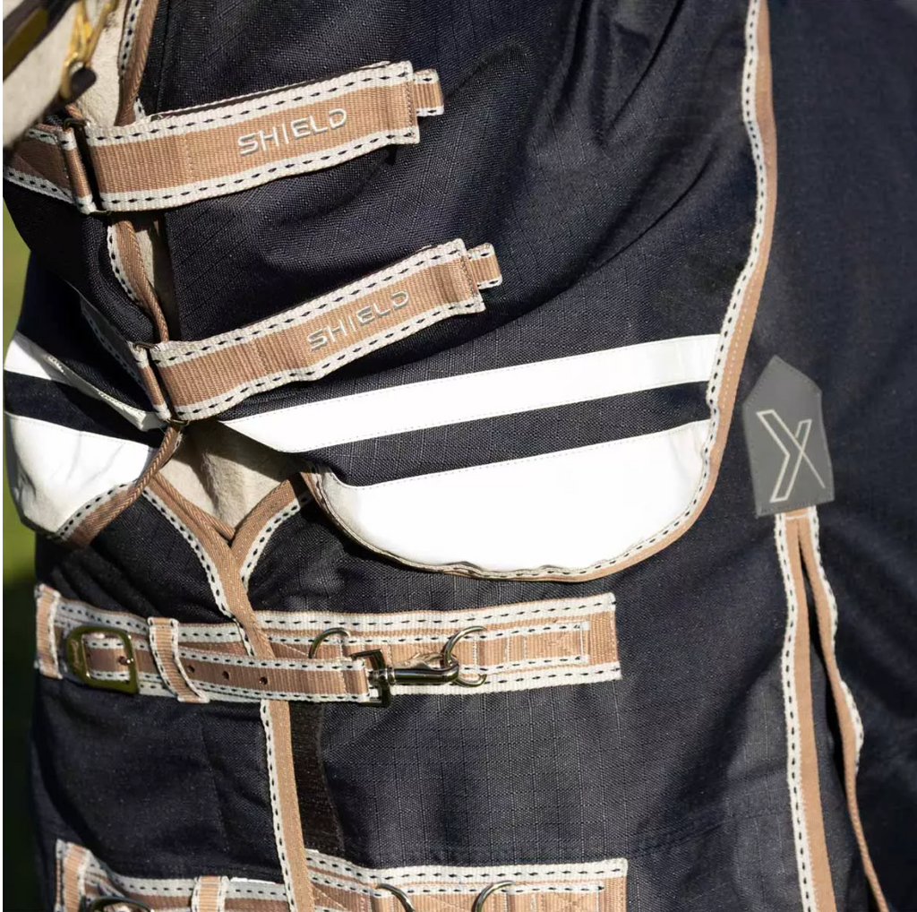 DefenceX Shield 4 in 1 Turnout Rug with Detachable Neck