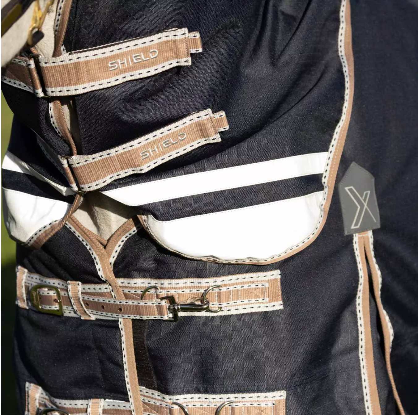 DefenceX Shield 4 in 1 Turnout Rug with Detachable Neck