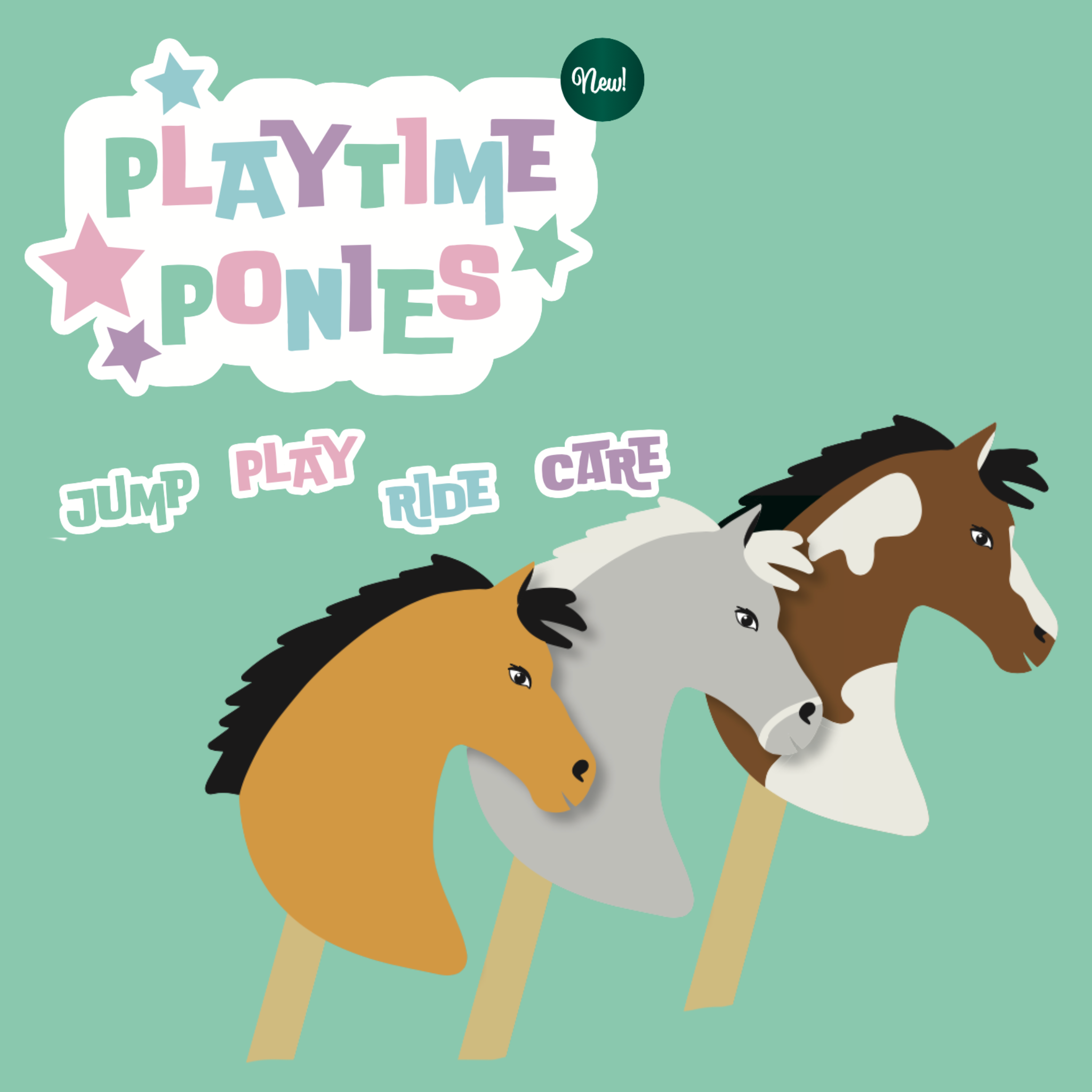 Hy Equestrian Play Time Ponies Hobby Horse