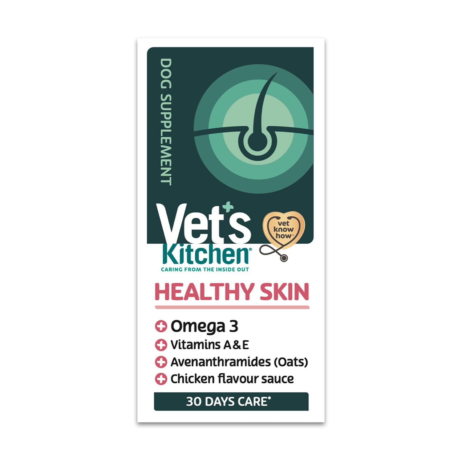 Vet'S Kitchen Healthy Skin Omega 3 & Oats