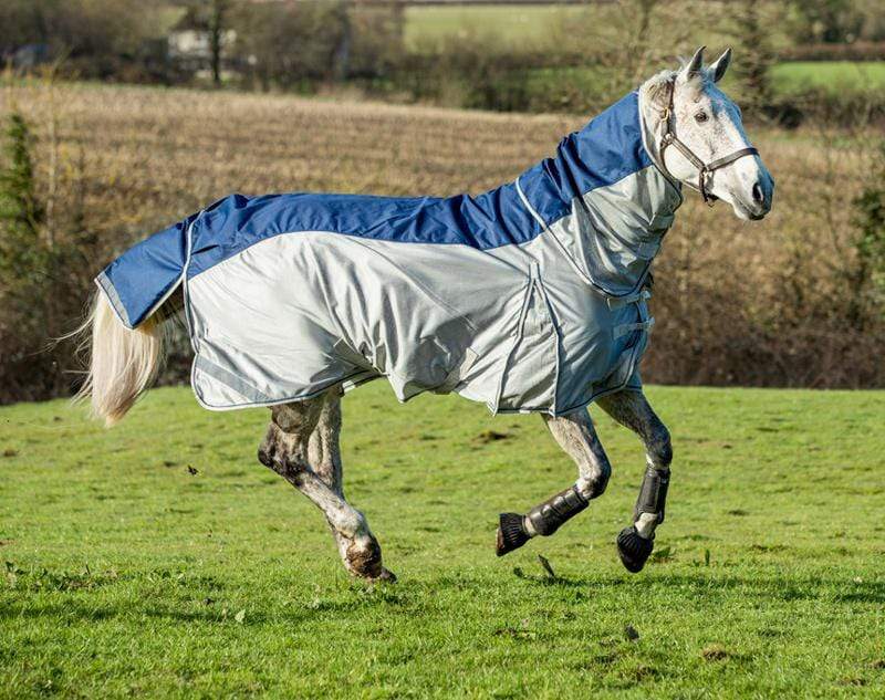 Swish Fly Turnout Combination Rug -Navy (Mesh)