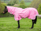 Swish 0G Detachable Neck Turnout Rug - Baby Pink