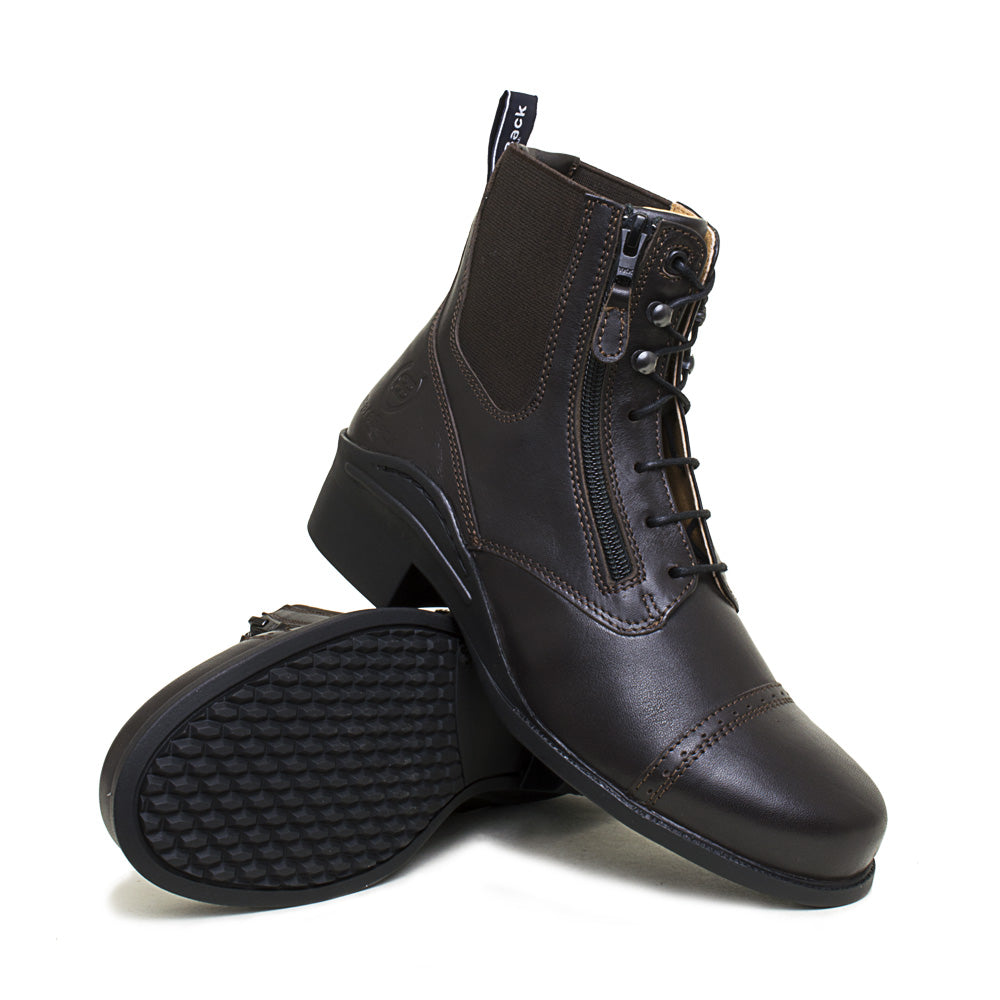 Bareback Footwear Bramham Zip Jodhpur Boots - Brown