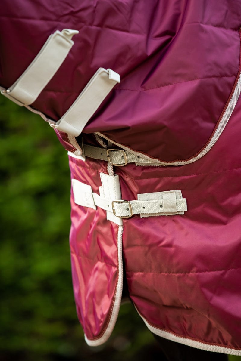 Swish 360G Stable Rug With Detachable Neck - Burgundy