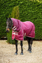Swish 360G Stable Rug With Detachable Neck - Burgundy