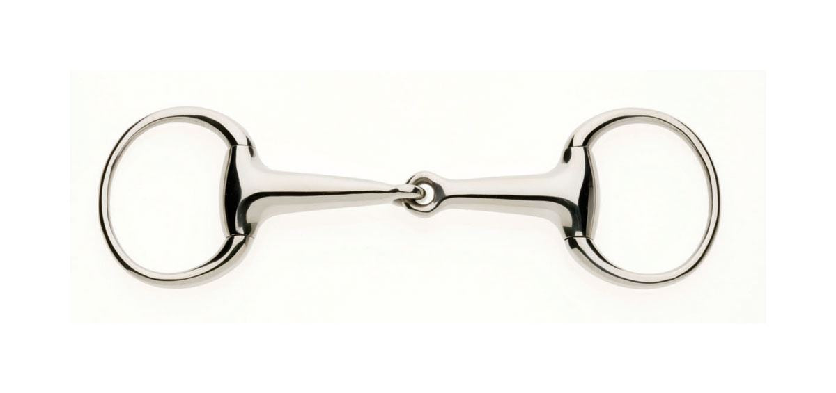 Hollow Mouth Eggbutt Snaffle