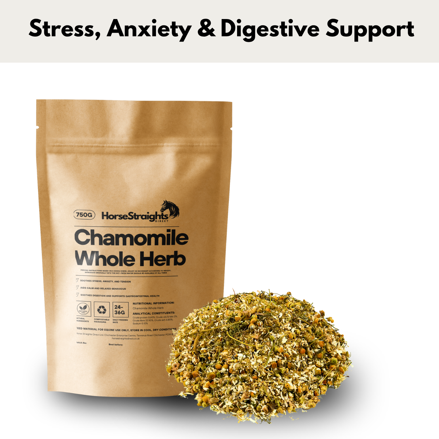 HSD Chamomile Whole Herb