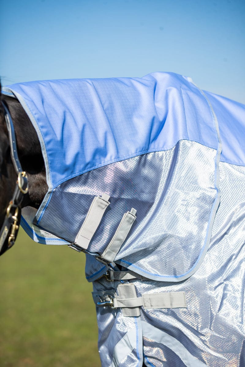 Swish Fly Turnout Combination Rug - Cornflower