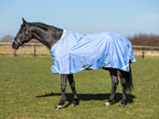 Swish 100G Detachable Neck Turnout Rug - Cornflower