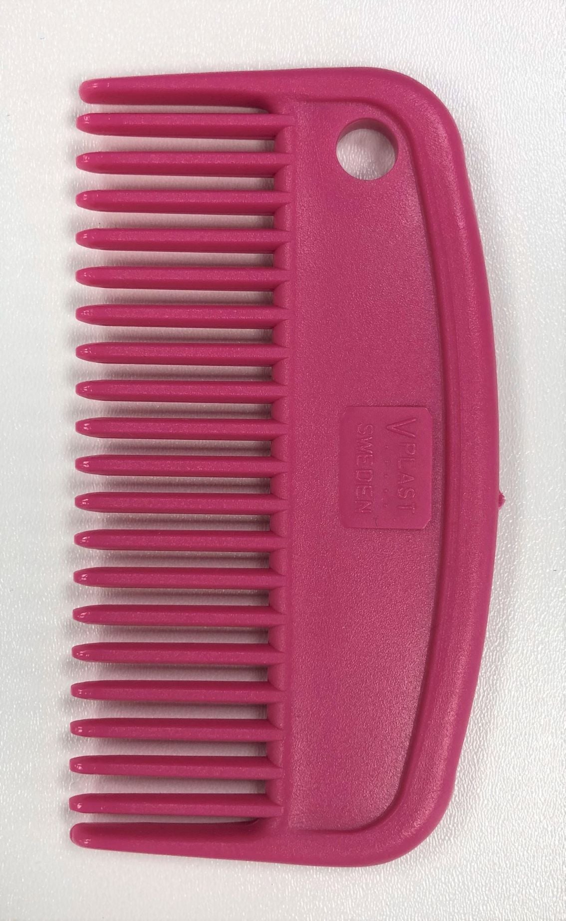 Lincoln Plastic Mane Comb - Pink