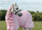 Swish Fleece Rug With Neck Cover - Baby Pink