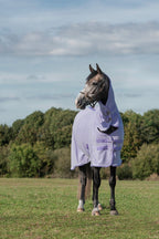 Swish Fleece Rug With Neck Cover - Violet