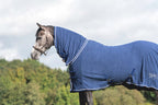 Swish Fleece Rug With Neck Cover - Navy