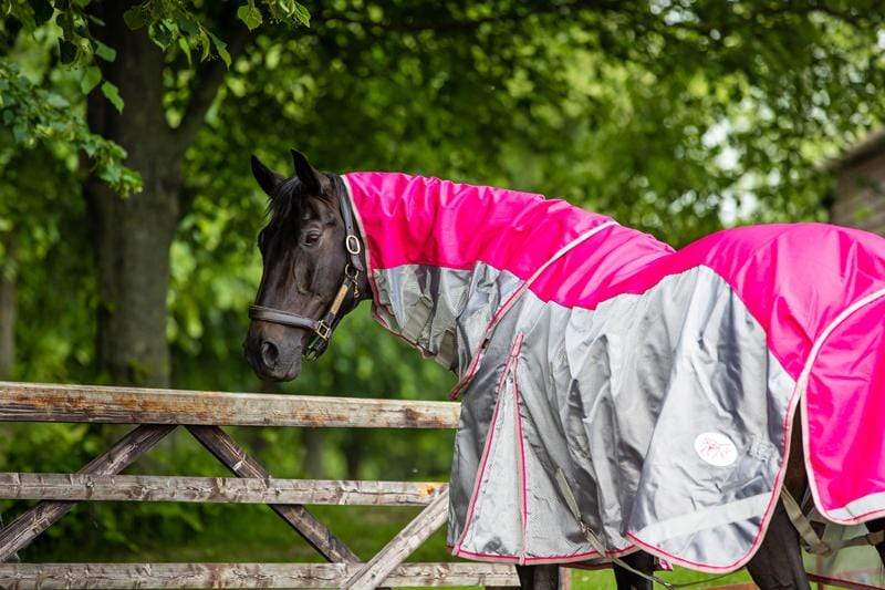 Swish Fly Turnout Combination Rug - Pink